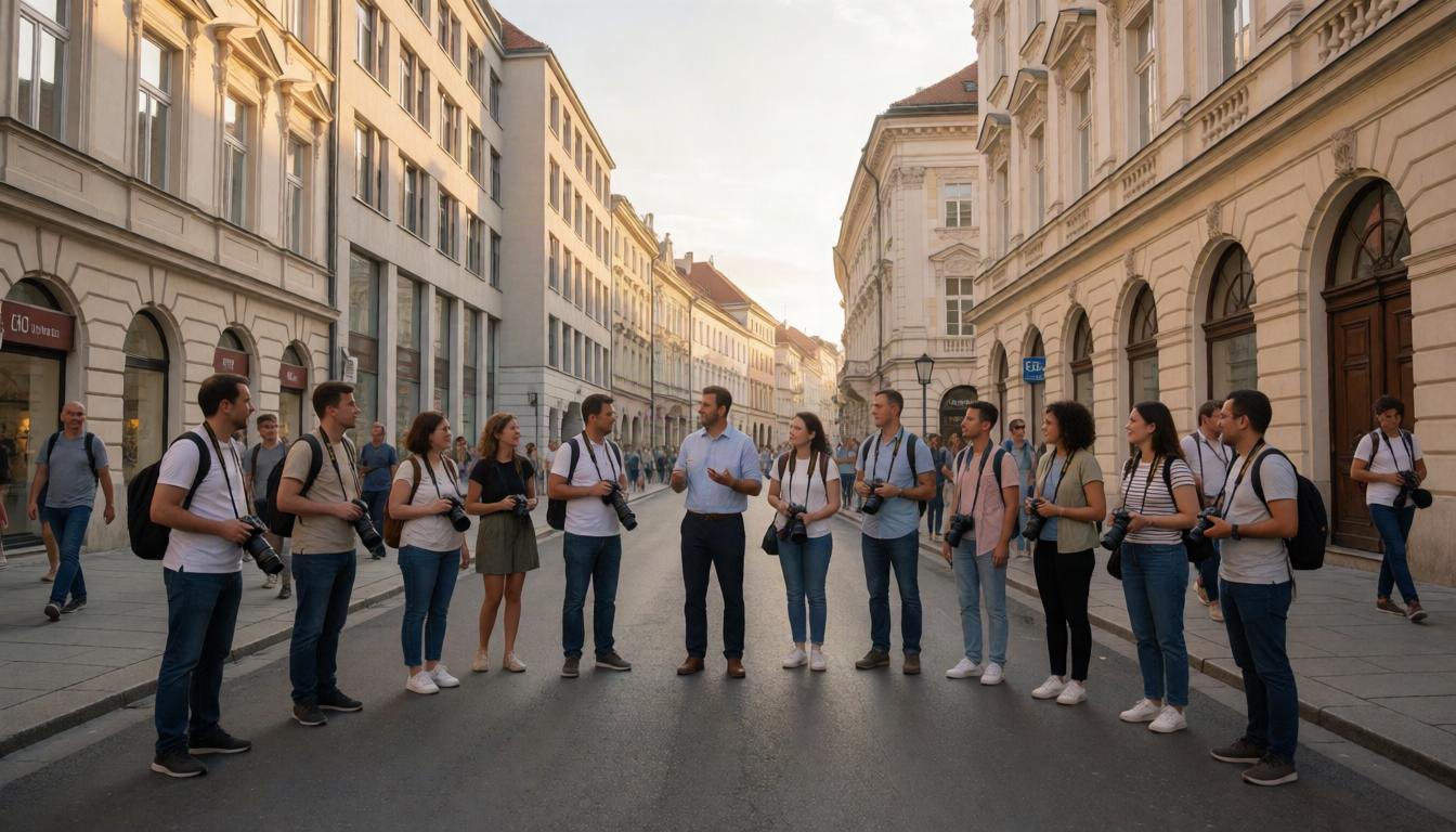 Architecture walks with a creative view